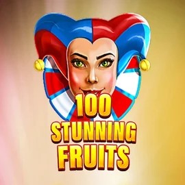 100 Stunning Fruits online game logo by SYNOT Games on cazeuss.co.uk