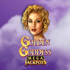 Golden Goddess Megajackpots logo by IGT at Cazeus Casino