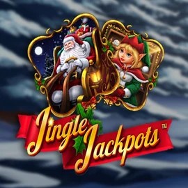 Jingle Jackpots logo by Dragon Gaming Cazeus Casino