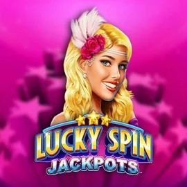 Lucky Spin Jackpots logo by Novomatic at Cazeus Casino