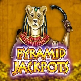 Pyramid Jackpots by King Show Games, showcased at cazeuss.co.uk – game logo