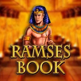 Ramses Book slot icon by Gamomat, available at Cazeus Casino