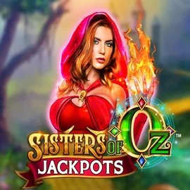 Sisters Of Oz Jackpots logo by Triple Edge Studios Cazeus Casino