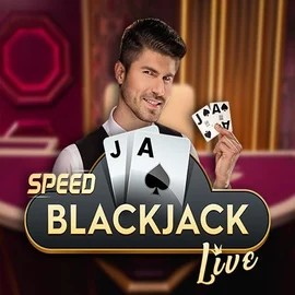 Speed Blackjack casino game by Pragmatic Play – featured logo at Cazeus Casino