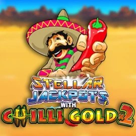 Stellar Jackpots with Chilli Gold x2 slot icon by Lightning Box Game, available at Cazeus Casino