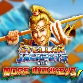 Play Stellar Jackpots with More Monkeys slot by Lightning Box Game on cazeuss.co.uk